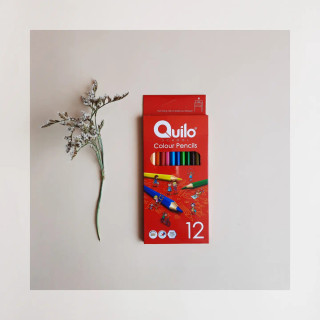 مداد رنگی 12 رنگ کوییلو