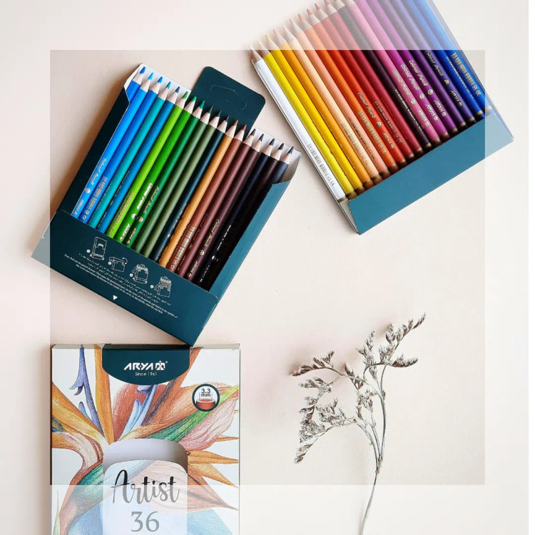 مداد رنگی 36 رنگ آریا آرتیست