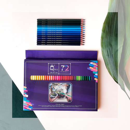 مداد رنگی 72 رنگ ام کیو (MQ)-نوشت افزار اکباتان