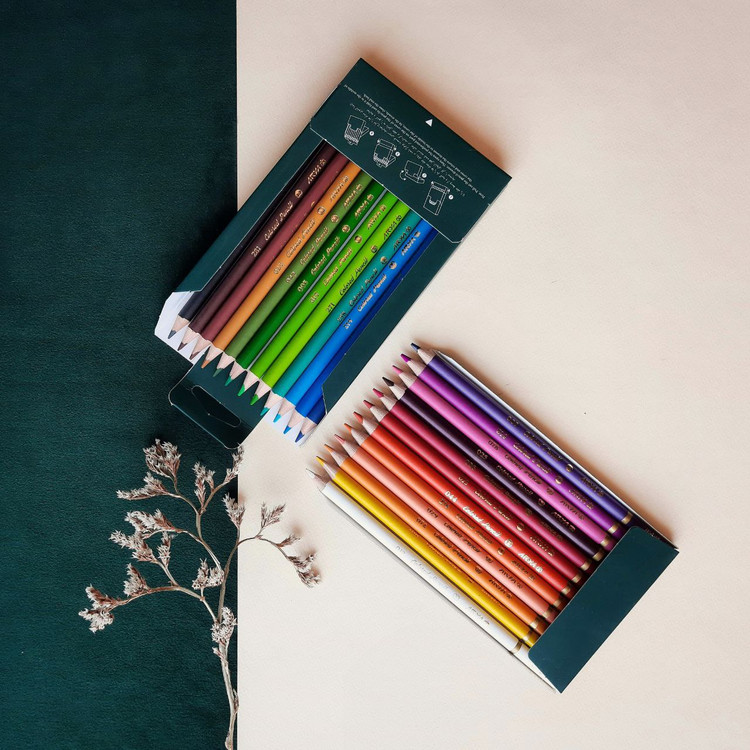 مدادرنگی 24 رنگ آریا آرتیست - نوشت افزار اکباتان