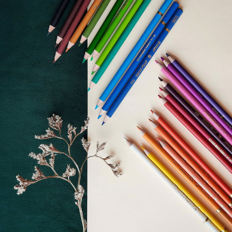 مدادرنگی 24 رنگ آریا آرتیست - نوشت افزار اکباتان