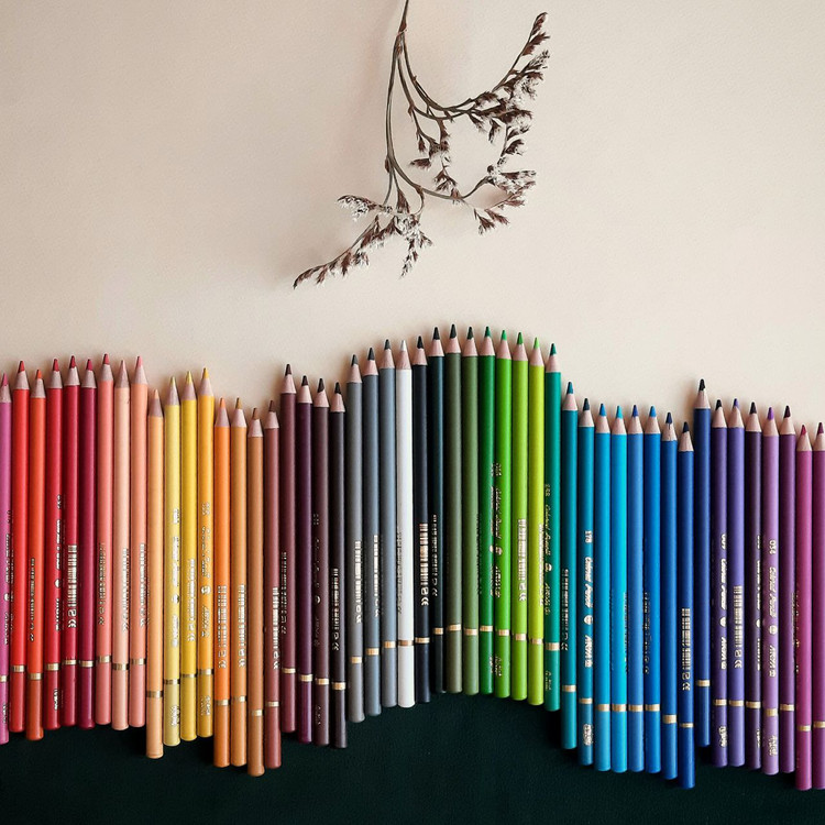 مداد رنگی 50 رنگ آریا آرتیست - نوشت افزار اکباتان