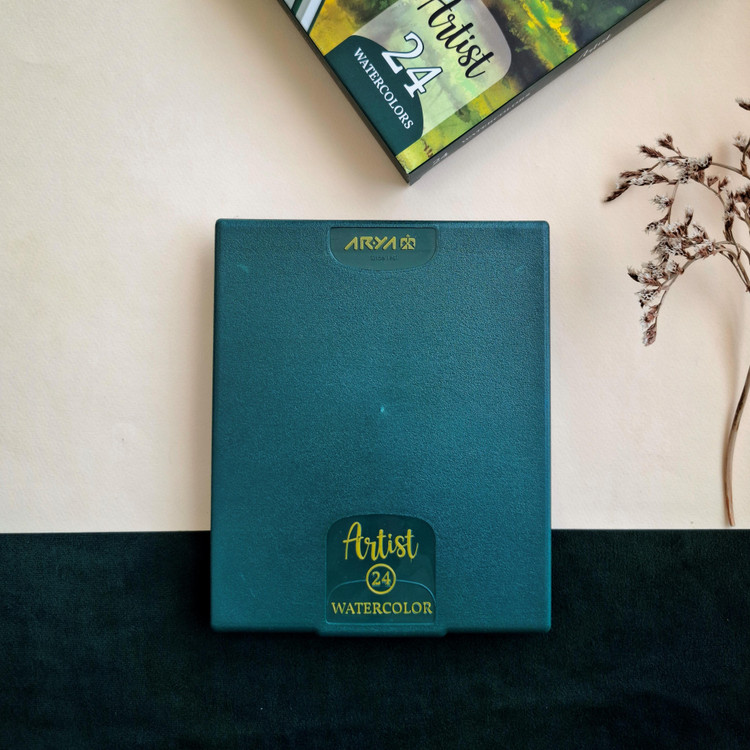 آبرنگ 24رنگ آریا آرتیست-نوشت افزار اکباتان